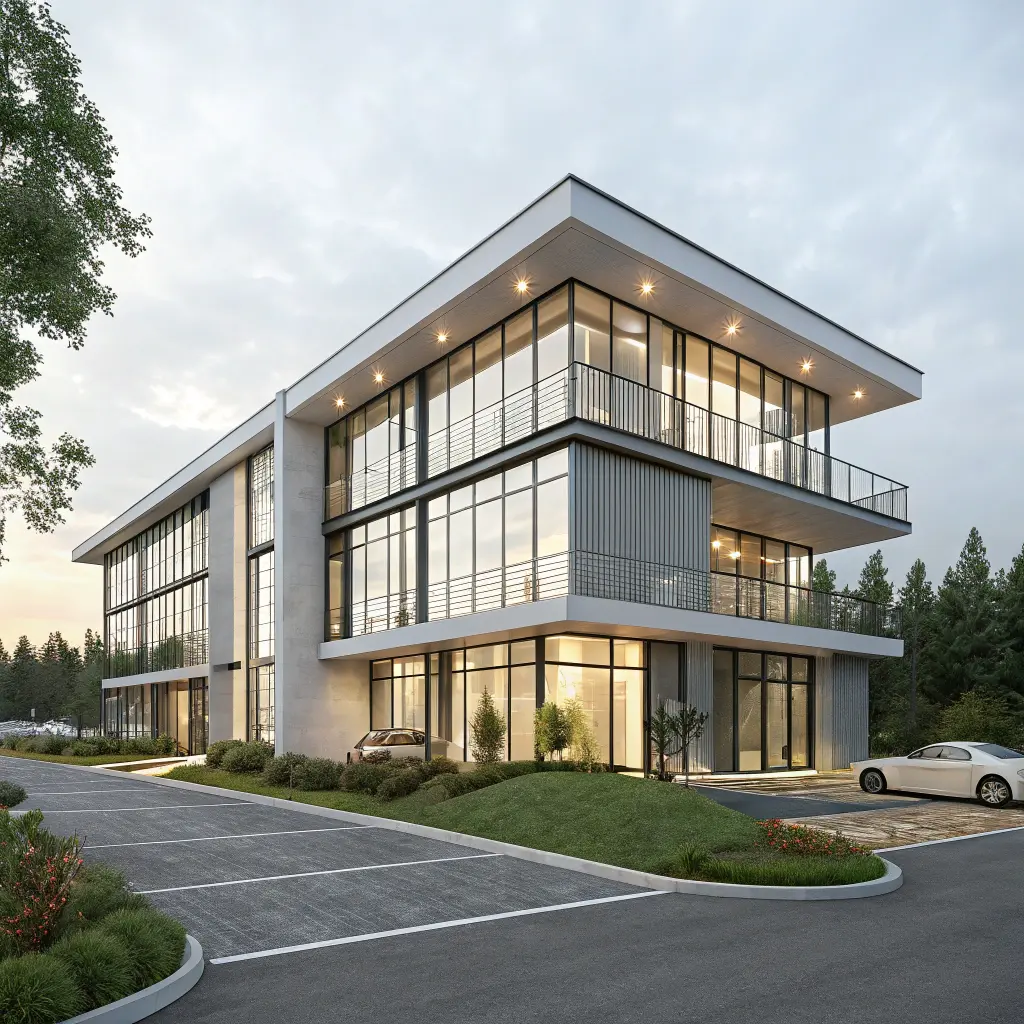 3D design for a company building