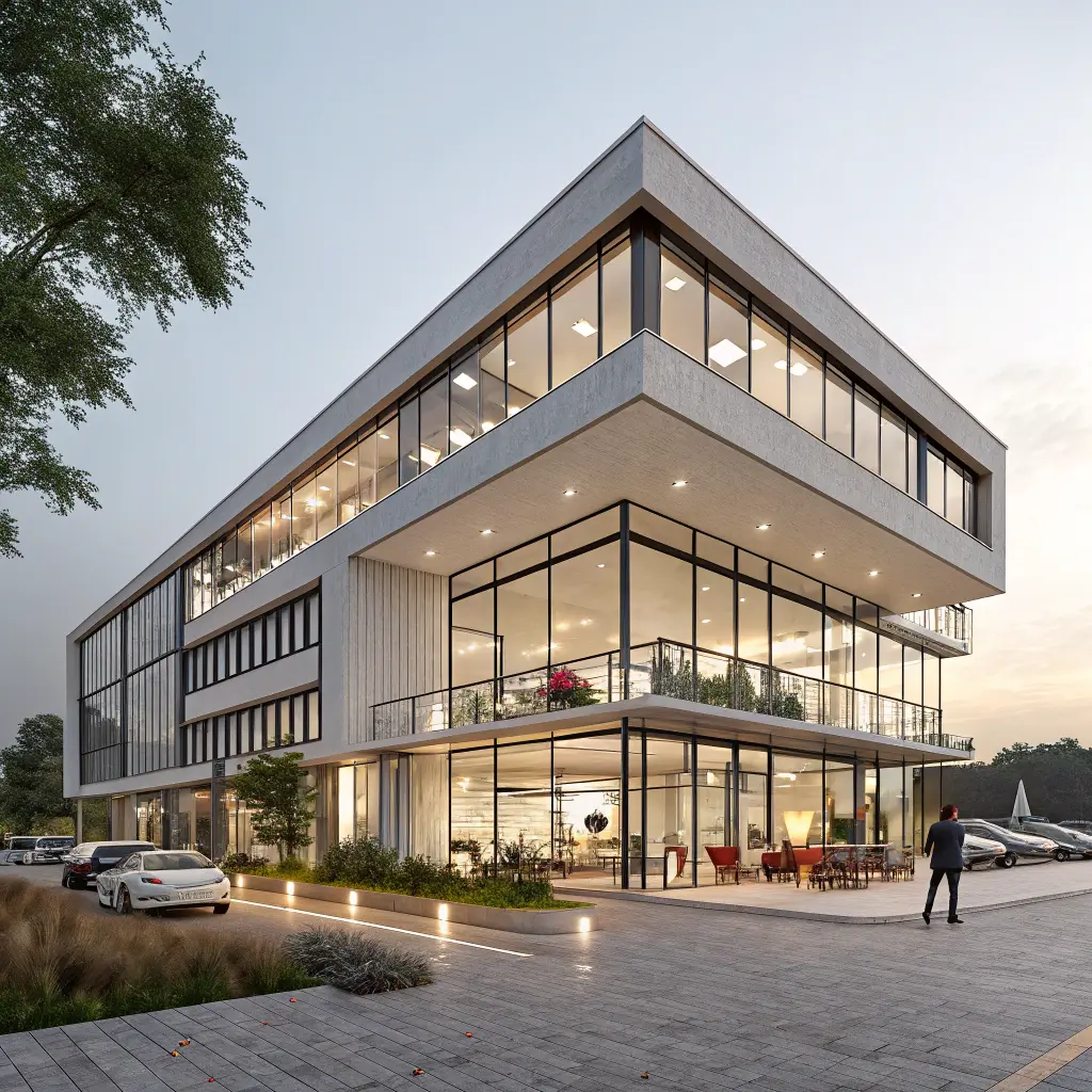 3D design for a company building