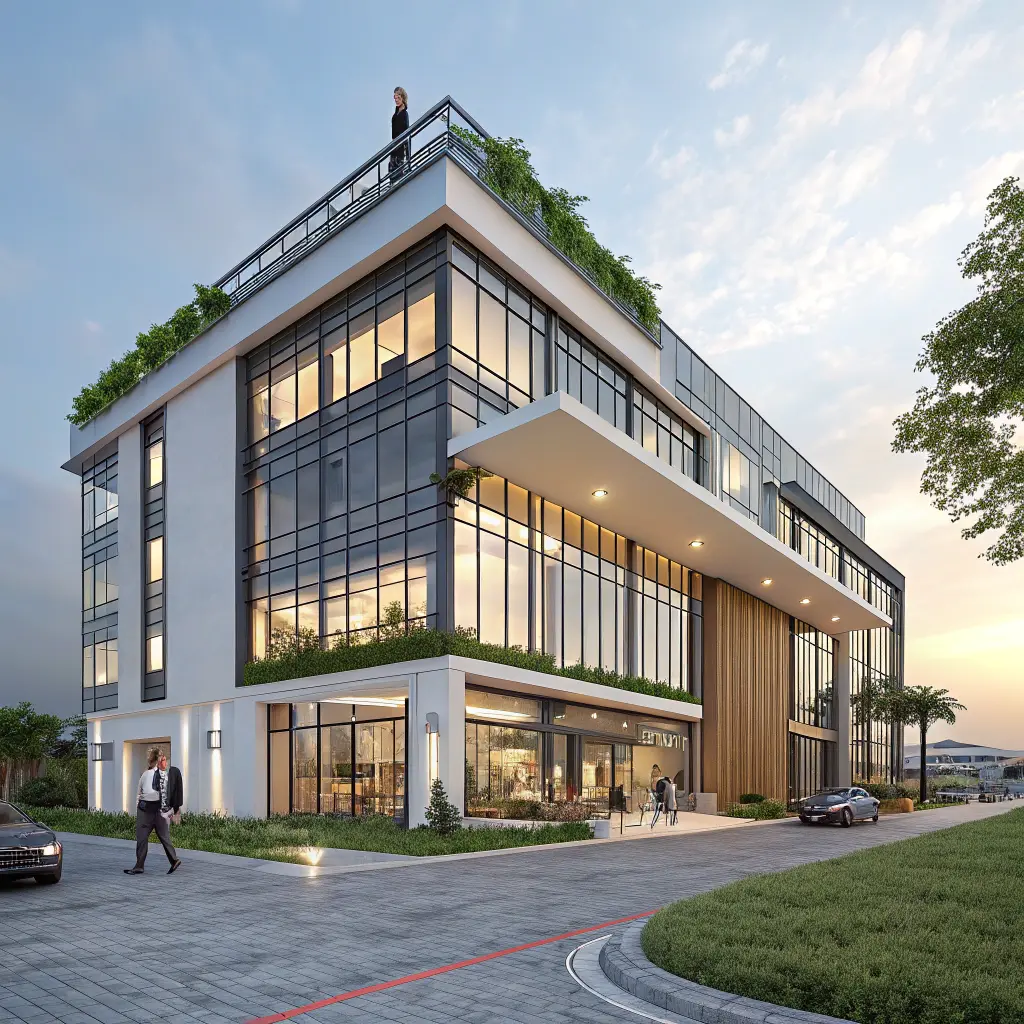 3D design for a company building