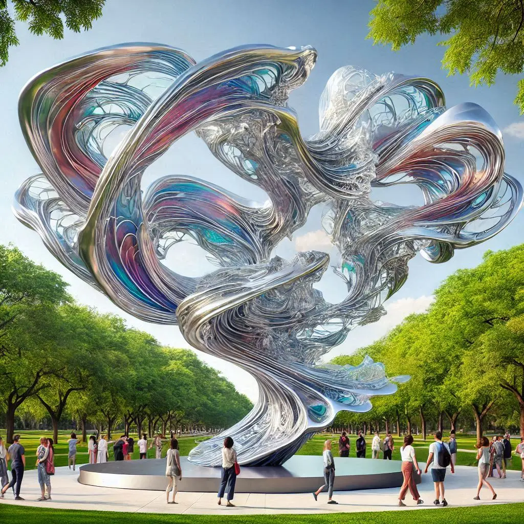 3D design for artistic sculptures