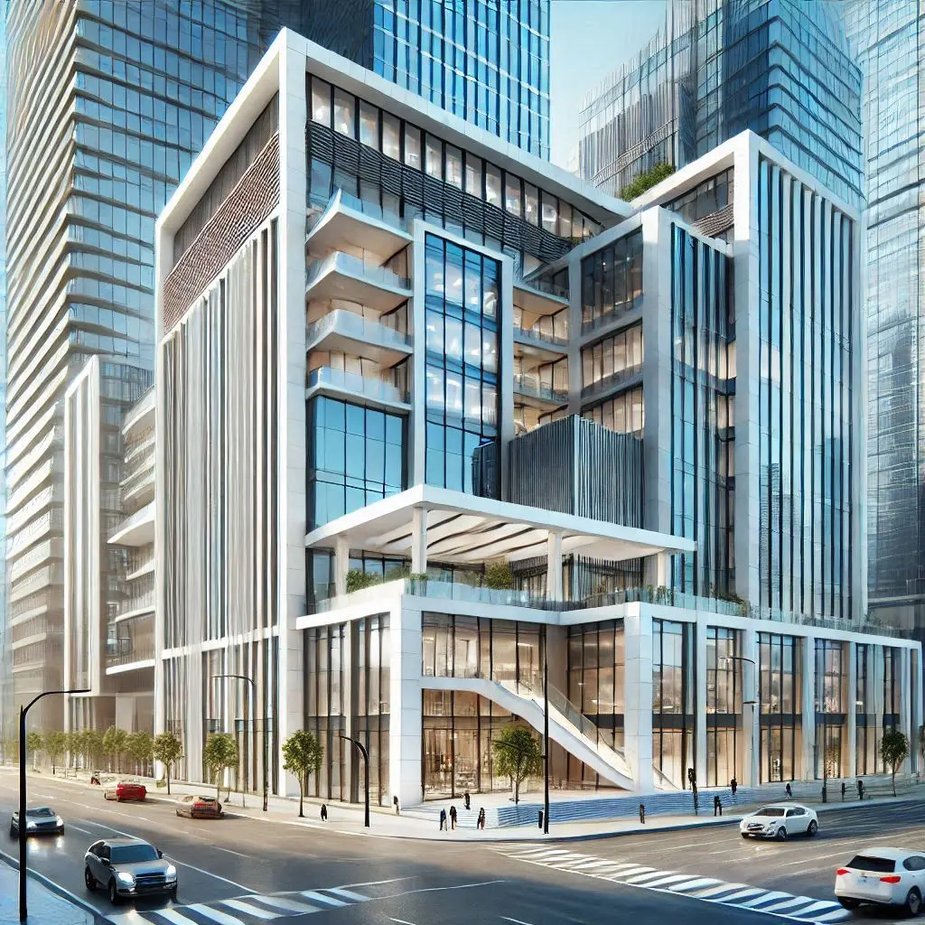 Office Building 3D Design