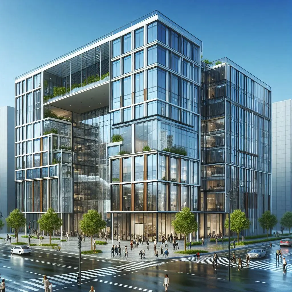 Office Building 3D Design