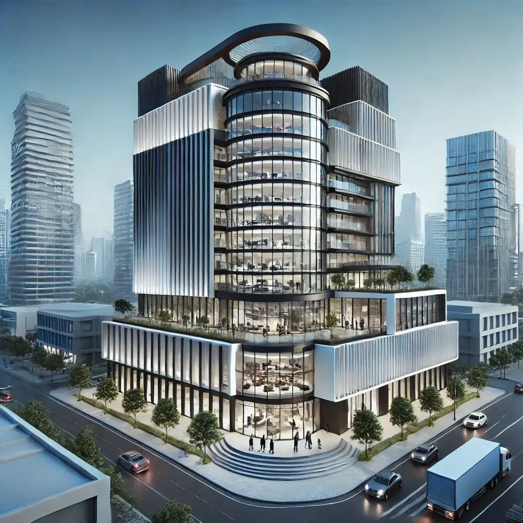 Office Building 3D Design