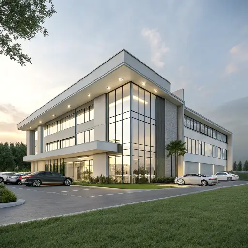 3D Design for Company Building