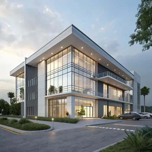 Office Building 3D Design