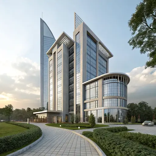 Office Builidng 3D Design