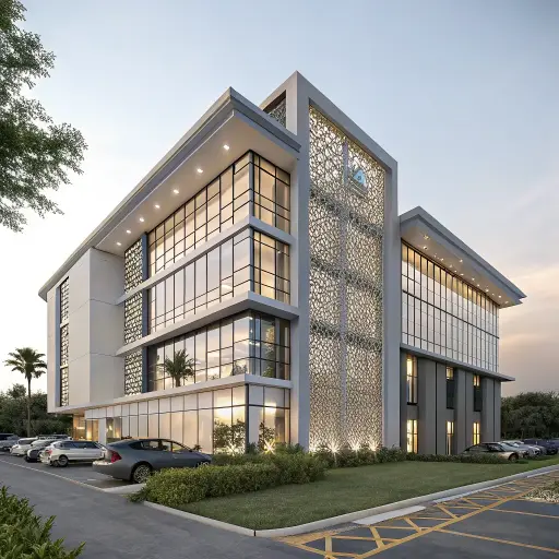 3D design for a company building