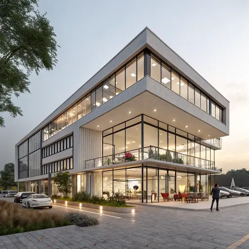 3D design for a company building