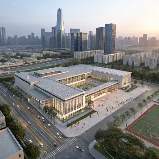 학교 3D 설계