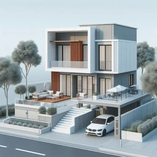 프리패브 주택 3D 설계