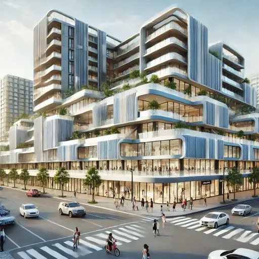 Shopping Mall 3D Design