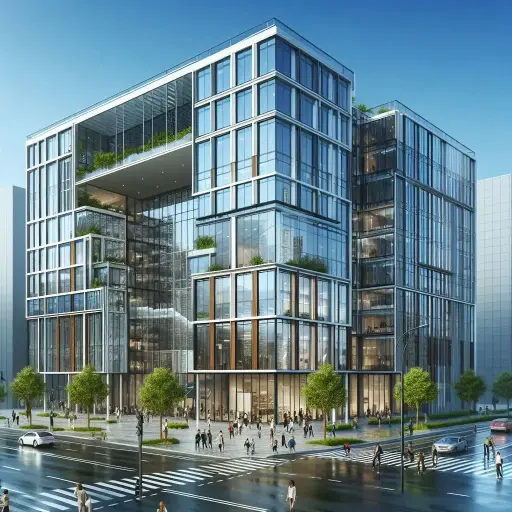 Office Building 3D Design