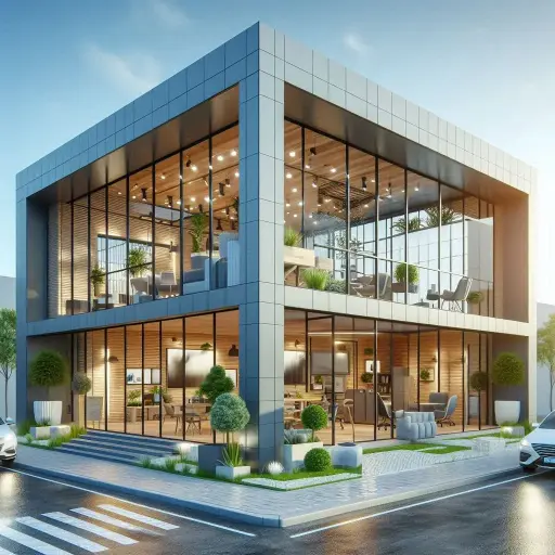 3D Design for Company Building